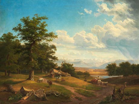 Maler Ende des 18. Jahrhunderts
